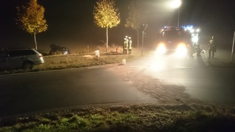 Freiwillige Feuerwehr Werne: FW-WRN: Ölschaden nach Verkehrsunfall