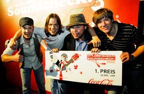 Coca-Cola Schweiz GmbH: Gloire, honneur et une place dans l'histoire du rock'n'roll / MyCokemusic Soundcheck 2012: Le plus grand concours pour les nouveaux talents de Suisse entre dans la phase suivante