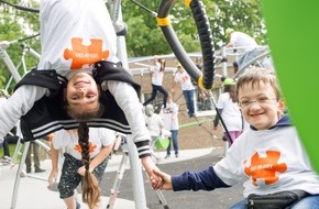 Procter & Gamble Germany GmbH & Co Operations oHG: Spendenaktion "Stück zum Glück" ermöglicht gemeinsames Spielen für Kinder mit und ohne Behinderung