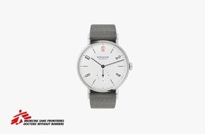 NOMOS Glashütte/SA Roland Schwertner KG: Novedad para la feria: el reloj adecuado para estos tiempos.