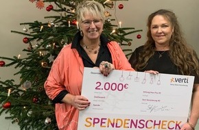 Verti Versicherung AG: Vertianer im Weihnachtseinsatz: Mitarbeitende helfen mit ehrenamtlichem Engagement und Spenden