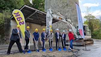 St.Gallisch-Appenzellische Kraftwerke AG: Medienmitteilung: SAK und Osterwalder Gruppe starten mit dem Bau ihrer Wasserstoff-Produktionsanlage im St. Galler Kubel