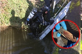 Kreispolizeibehörde Borken: POL-BOR: Vreden - Taucher finden Tatwaffe