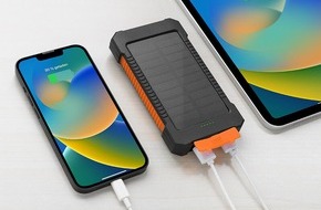 revolt 3in1-Wireless-Powerbank für iPhone & Apple Watch PB-180