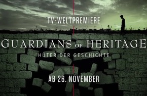 TV-Premiere am kommenden Sonntag auf HISTORY: Neue dreiteilige Dokumentation "Guardians of Heritage - Hüter der Geschichte" mit Hannes Jaenicke stellt den Kampf für kulturelle Identität ins Zentrum