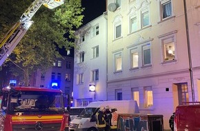 Feuerwehr Dortmund: FW-DO: Brand im Treppenraum in der Dortmunder Nordstadt