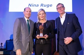 GREEN BRANDS Organisation: Nina Ruge und 50 Marken als GREEN BRANDS Germany 2019 ausgezeichnet