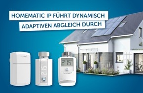 eQ-3 AG: Homematic IP automatisiert den hydraulischen Abgleich / Fraunhofer bestätigt dynamischen und adaptiven Abgleich durch Homematic IP