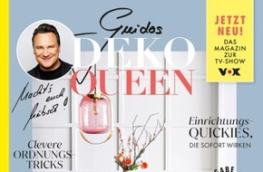 GUIDOS DEKO QUEEN: GUIDOS DEKO QUEEN: Gruner + Jahr und VOX launchen neues Heft- und TV-Format mit Guido Maria Kretschmer