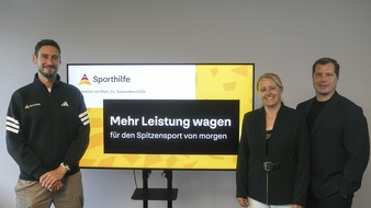 Sporthilfe: "Mehr Leistung wagen": Sporthilfe legt Reformvorschläge für den Spitzensport vor