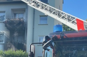 Feuerwehr Essen: FW-E: Wohnungsbrand im Erdgeschoss eines Mehrfamilienhauses - Keine Verletzten