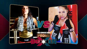 SAT.1: Welcher Star sieht im Ring nur noch Sterne? Carina Spack gegen Jade Britani Übach, Doreen Dietel gegen Gisele Oppermann und drei weitere Fights bei "Das große SAT.1 Promiboxen" am Freitag live