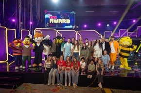 KiKA - Der Kinderkanal ARD/ZDF: "KiKA Award" 2026: Kinder ehren ihre Stars und starkes Engagement / Leony, Giulia Gwinn, Noel Dederichs und viele mehr durch Publikumsvoting ausgezeichnet