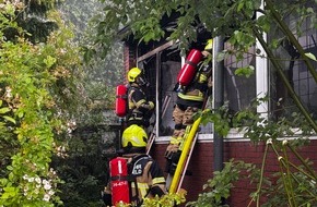 Kreisfeuerwehrverband Pinneberg: FW-PI: Feuer in leerstehenden Gewerbegeb&auml;ude