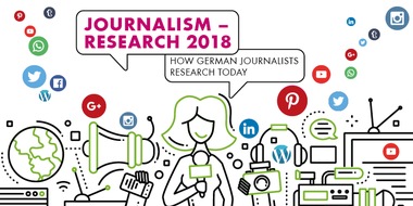 news aktuell releases survey results for &quot;Journalism Research 2018: How German journalists research today&quot;