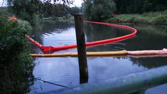 Freiwillige Feuerwehr Celle: FW Celle: Verschmutzung auf Fuhse und Aller