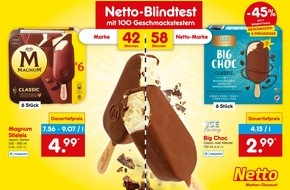 Netto Marken-Discount Stiftung & Co. KG: Top-Ergebnisse im Kunden-Blindtest: Beste Bewertungen für Eigenmarkenprodukte von Netto Marken-Discount