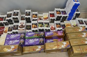 Polizeiinspektion Emsland/Grafschaft Bentheim: POL-EL: Bad Bentheim - Polizei stellt 113 Kilogramm Schokolade sicher