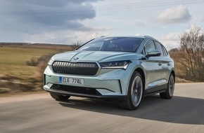 Skoda Auto Deutschland GmbH: Bestellstart für den allradgetriebenen ŠKODA ENYAQ iV 80x inklusive dynamisch designter SPORTLINE-Variante