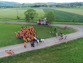 FW-CW: Mit der Challenge &quot;Laufen statt Saufen&quot; setzte der Feuerwehrnachwuchs
aus dem Landkreis Calw ein Zeichen