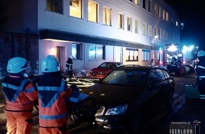 Feuerwehr Iserlohn: FW-MK: Brand in Asylunterkunft