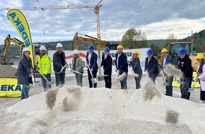 Edeka S&uuml;dwest: Presse-Information: Neubau Edeka-Markt in Pl&uuml;derhausen