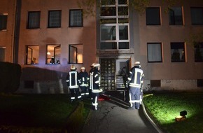 Feuerwehr Stolberg: FW-Stolberg: Feuer mit Menschenleben in Gefahr