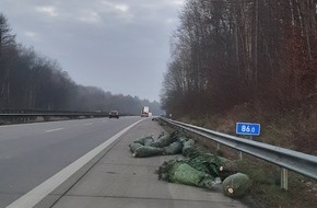 Polizeiinspektion Cuxhaven: POL-CUX: Weihnachtsstimmung auf der BAB27 (Lichtbild in der Anlage)