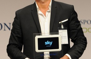 Sky Deutschland: Sky gewinnt SPONSORs Innovationspreis der Sportmedienbranche 2013 (BILD)