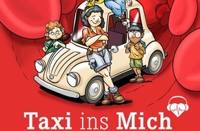Wort & Bild Verlagsgruppe - Gesundheitsmeldungen: "Es zuckt!" - Eine faszinierende Reise ins Rückenmark mit "Taxi ins Mich", dem medizini-Podcast für Kinder