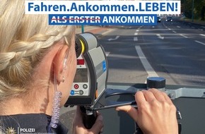 Polizeipräsidium Neubrandenburg: POL-NB: "Fahren.Ankommen.LEBEN!" - Start der themenorientierten Verkehrskontrollen mit Schwerpunkt "Geschwindigkeit"