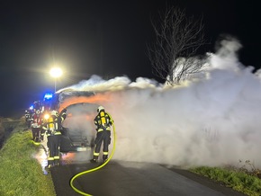 FW-AUR: Sprinter niedergebrannt