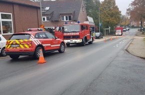Feuerwehr Schermbeck: FW-Schermbeck: Ölspur in Gahlen