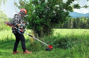 Einhell Germany AG: New cordless scythe adds the perfect finishing touches