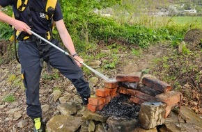 Feuerwehr Wetter (Ruhr): FW-EN: Wetter - Feuerwehr löscht Kleinbrand