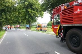 Polizeiinspektion Hameln-Pyrmont/Holzminden: POL-HM: Sperrung der Bundesstraße 1 nach Verkehrsunfall bleibt bestehen