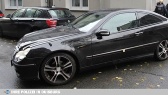 Polizei Duisburg: POL-DU: Beeck: Mercedesfahrer flüchtet vor Polizei