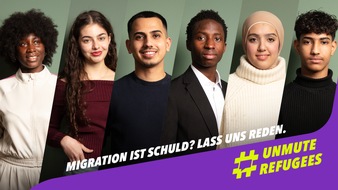 Kindernothilfe e.V.: Kindernothilfe und Partner starten Kampagne f&uuml;r mehr Miteinander: #UnmuteRefugees - junge Stimmen gegen Vorurteile