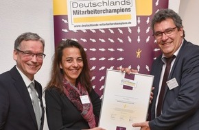 DQS GmbH: DQS GmbH gehört zu Deutschlands Mitarbeiterchampions 2016