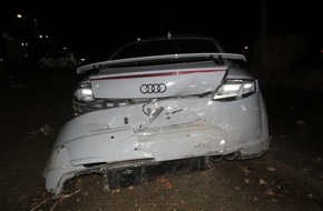 Polizeiinspektion Hameln-Pyrmont/Holzminden: POL-HM: Verkehrsunfall mit hohem Sachschaden