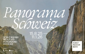 Kunstmuseum Bern - Zentrum Paul Klee: Ausstellung: Panorama Schweiz. Von Caspar Wolf bis Ferdinand Hodler (15.8.2025–11.1.2026)