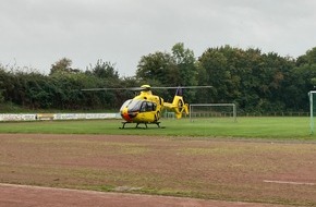 Feuerwehr Hattingen: FW-EN: Rettungshubschrauber in Hattingen im Einsatz