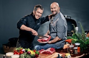 ProSieben MAXX: Saftiger Wettkampf im Kölner Südstadion: Football-Coach André tritt in "BeefBattle - Duell am Grill" auf ProSieben MAXX an (FOTO)