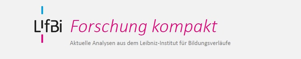 Leibniz-Institut für Bildungsverläufe: Studie zu Inklusion im Lockdown: Kinder mit Förderbedarf konnten schlechter lernen