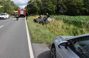Polizeiinspektion Wilhelmshaven/Friesland: POL-WHV: Verkehrsunfall mit zwei verletzten Personen