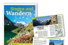 Denkstatt AG Kunst und Kommunikation: Neuerscheinung im September: Singen und Wandern - das Liederbuch mit dazu passenden Wanderungen