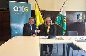 OXG Glasfaser GmbH: Stadt Heidenau und OXG unterzeichnen Absichtserklärung für zukunftssicheren Glasfaserausbau