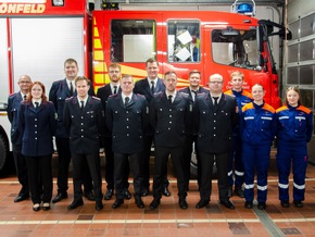 FW-RD: Wehrführung der Osterrönfelder Feuerwehr wiedergewählt für die nächsten 6 Jahre!