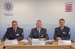 Polizeipräsidium Nordhessen - Kassel: POL-KS: Nordhessen / Kassel: Abteilungsdirektor Uwe Papenfuß stellt Polizeiliche Kriminalstatistik 2022 für Nordhessen mit besonderer Betrachtung von Stadt und Landkreis Kassel vor