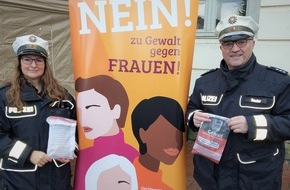 Polizeidirektion Lübeck: POL-HL: OH-Fehmarn, Neustadt i.H., Eutin / Orange Days - die Polizei beteiligt sich und setzt mit der Brötchentütenaktion ein Zeichen gegen Gewalt an Frauen